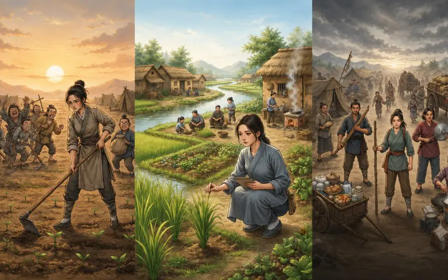 Top 3 truyện chữ xuyên không làm ruộng càng đọc càng cuốn
